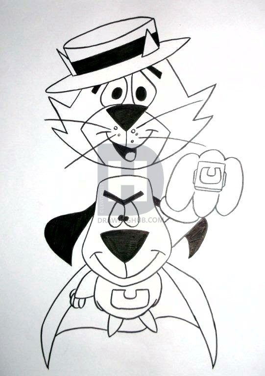 541x768 Top Cat And Underdog Drawing - Underdog Drawing