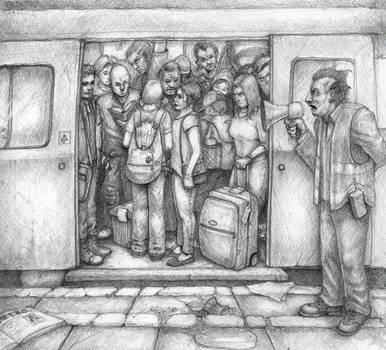 386x350 mind the gap - Underground Drawing