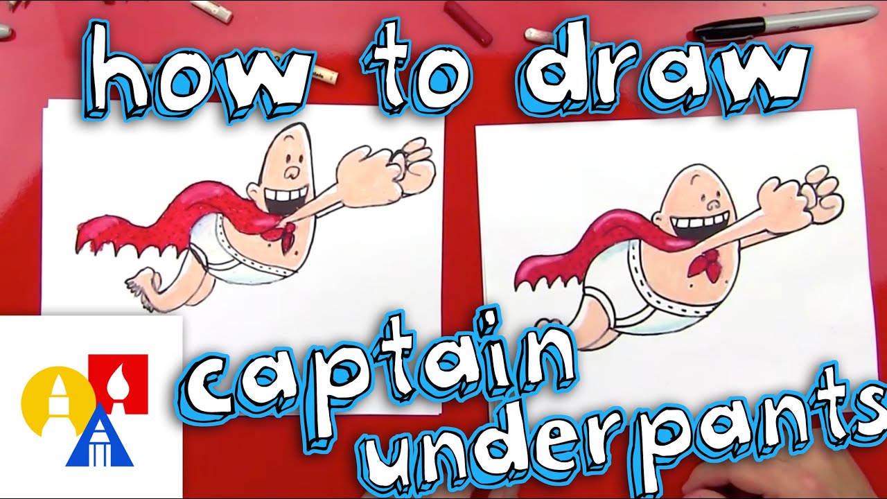 1280x720 how to draw captain underpants - Underpants Drawing