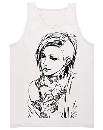 342x431 Finest Prints Uta Drawing Men's Tank Top Shirt Clothing - Undershirt Drawing