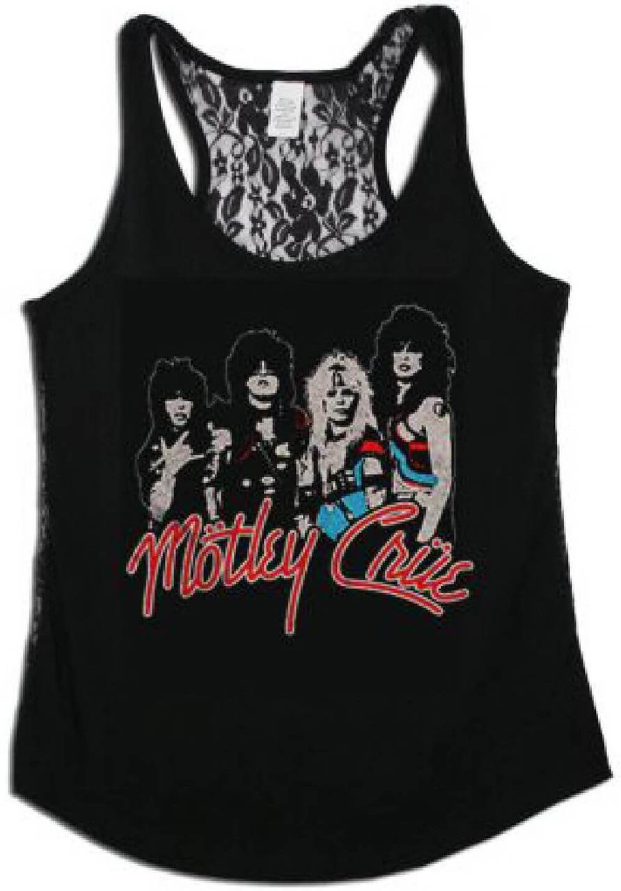 892x1280 Motley Crue Band Members Drawing Women's Tank Top T Shirt - Undershirt Drawing