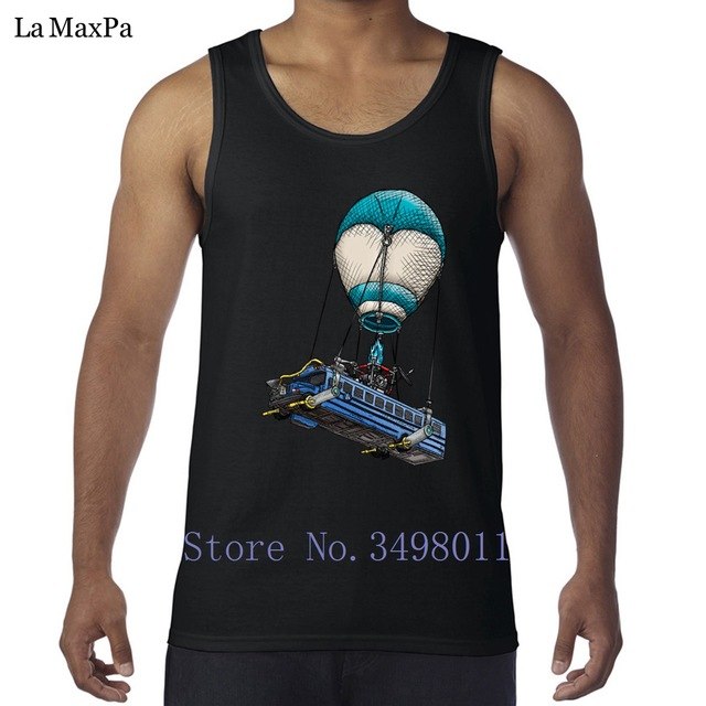 640x640 Creature Pattern Fortnited's Bus Drawing Tank Top Men Undershirt - Undershirt Drawing