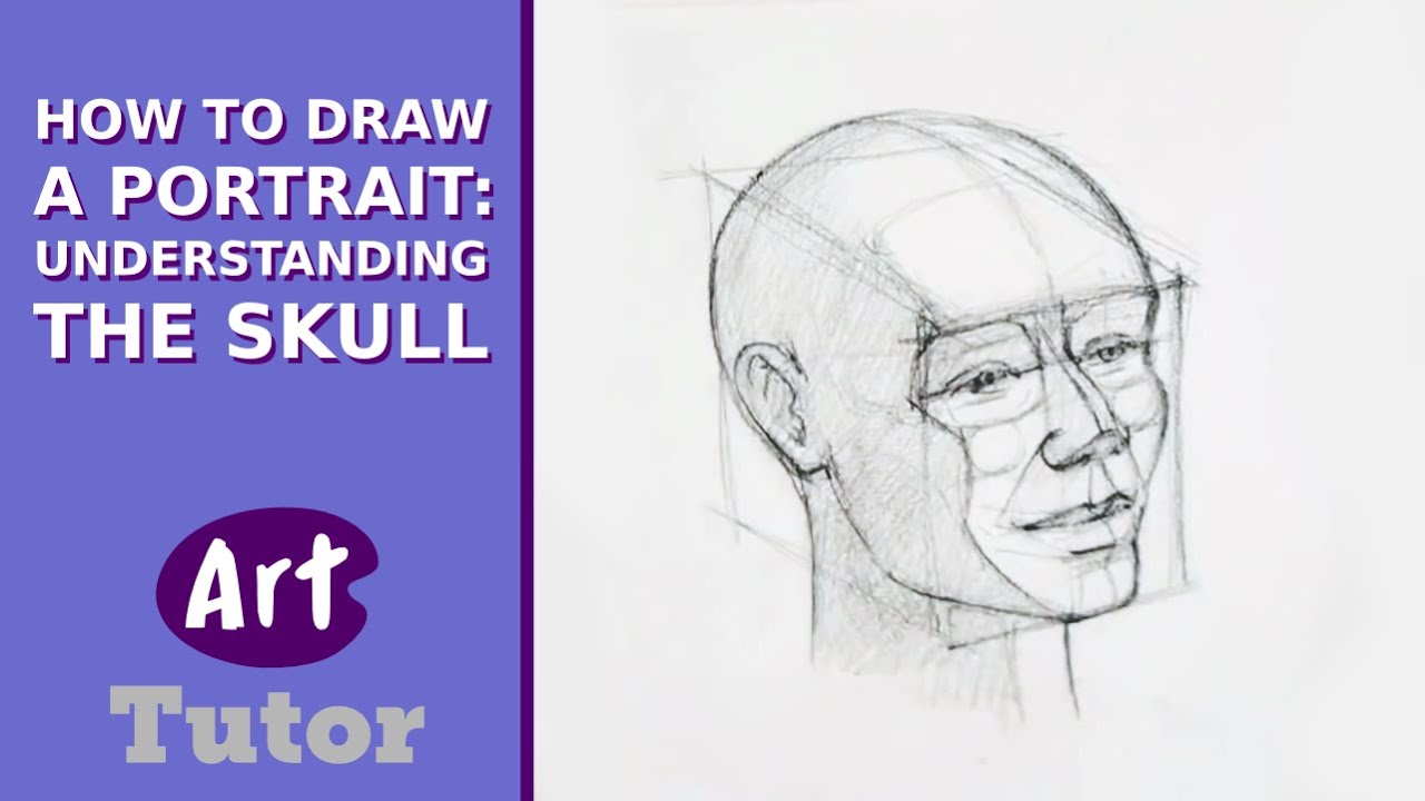 1280x720 How To Draw A Portrait Understanding The Skull - Understanding Drawing