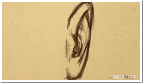 564x326 How To Draw An Ear From The Front - Understanding Drawing