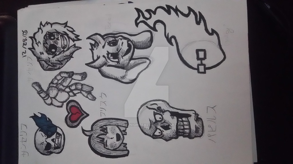 1024x576 Random Undertale Drawings - Undertale Drawings