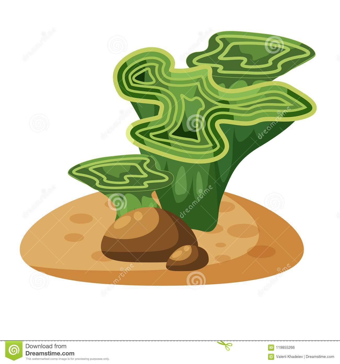 1300x1390 algae cartoon drawing marine green algae seaweed, plant underwater - Underwater Cartoon Drawing