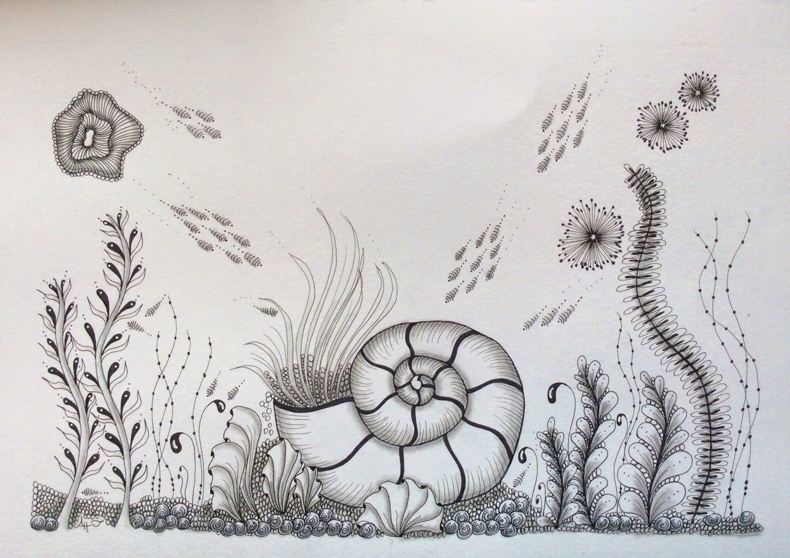 Underwater Pencil Drawing at Explore collection of