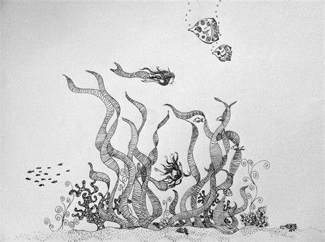 474x354 Underwater Plants Drawing Gtgt - Underwater Plants Drawing