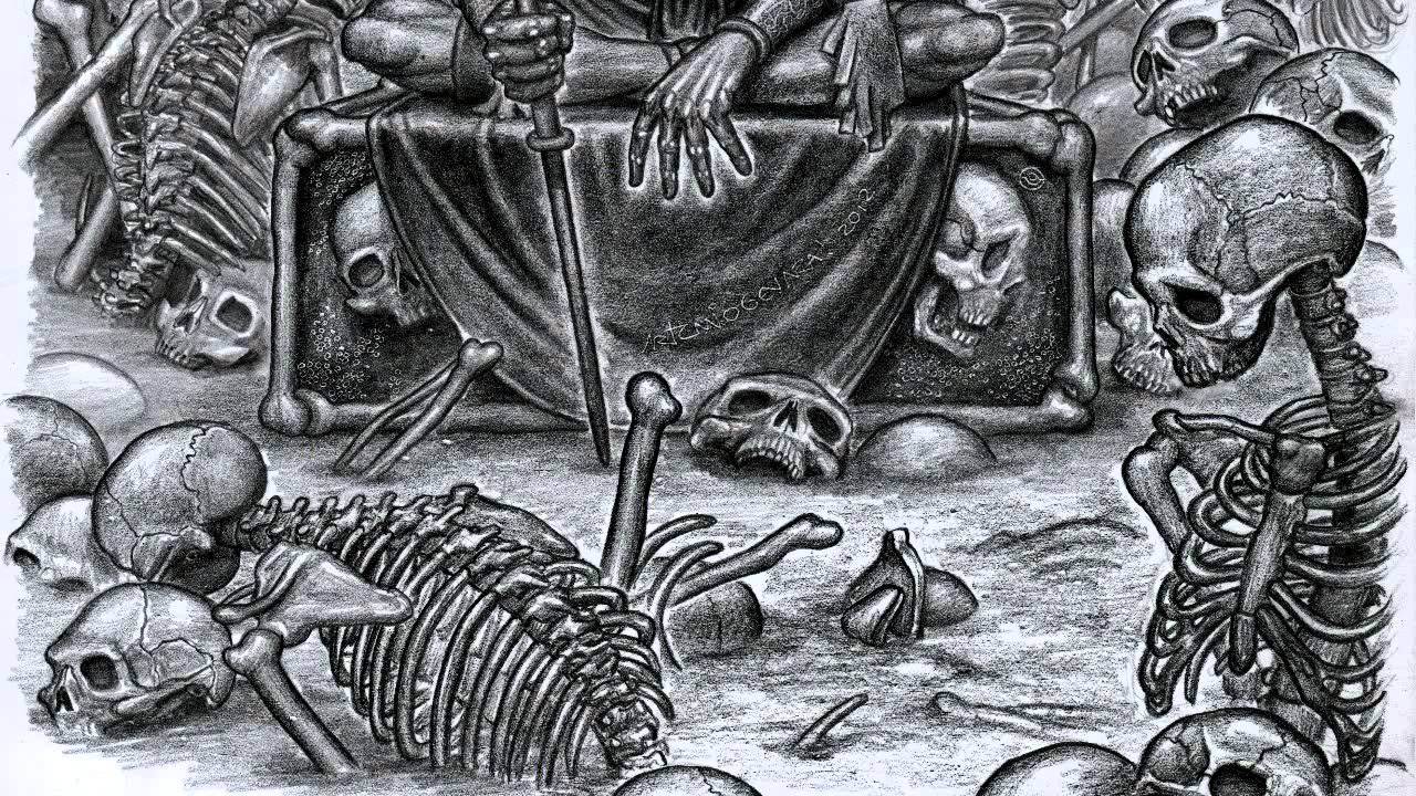 1280x720 Miktlantekutli Lord Of The Underworld - Underworld Drawing