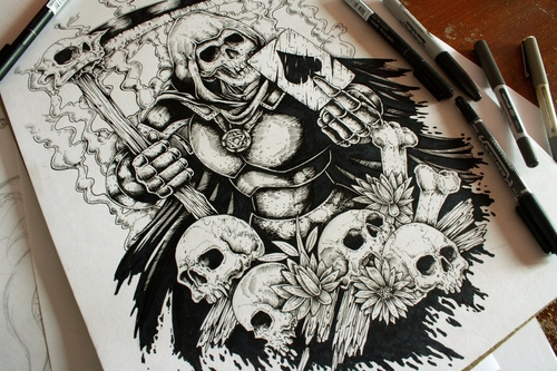 500x333 Design Stack A Blog About Art, Design And Architecture Drawings - Underworld Drawing