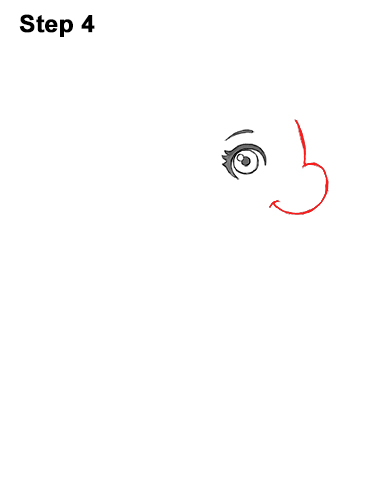 386x500 How To Draw A Unicorn - Unicorn Cartoon Drawing