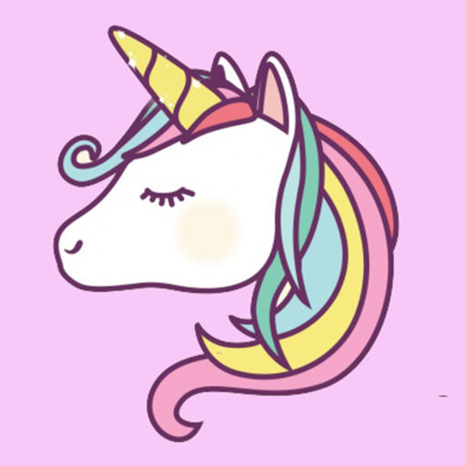 512x512 Cute Unicorn Coloring Drawing Book For Girl - Unicorn Drawing