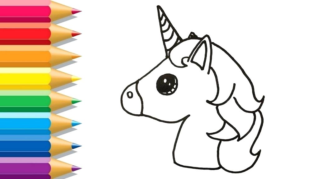 Unicorn Drawing For Kids at PaintingValley.com | Explore collection of ...