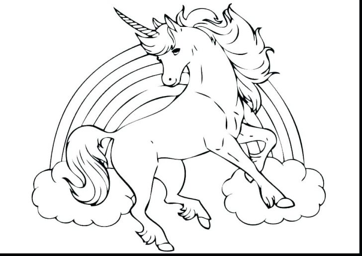 728x514 Free Coloring Pages Online For Adults Games Download Flying - Unicorn Drawing Games