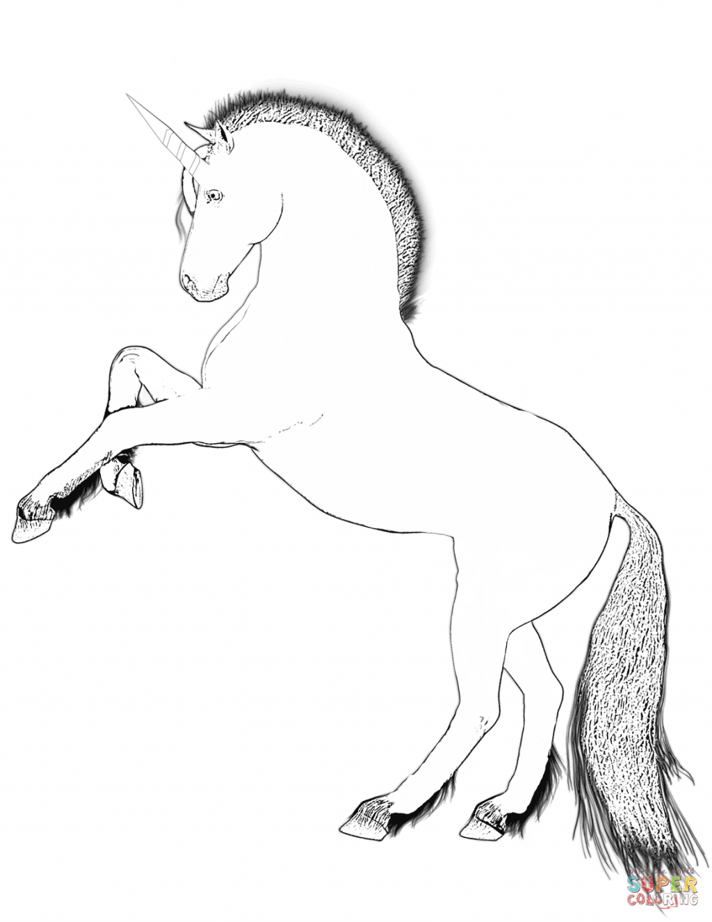 1024x1325 Coloring Pages Unicorn Coloringok Printable Image Inspirations - Unicorn Drawing Games