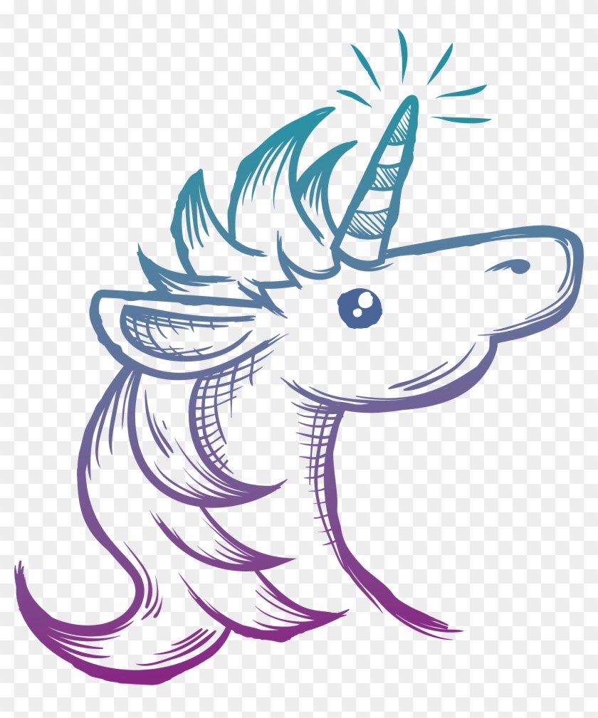 840x1009 Unicorn Drawing Painting - Unicorn Drawing Images