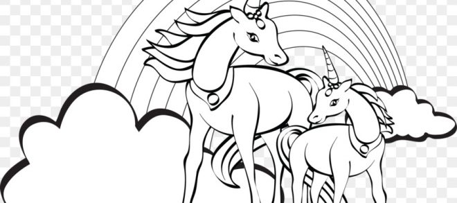 660x293 How To Draw Unicorn Drawing Coloring Pages Printable And Online - Unicorn Drawing Pages