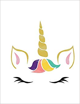 260x336 Sketchbook Cute Unicorn Sketch Book For Girls Large Pages - Unicorn Drawing Pages