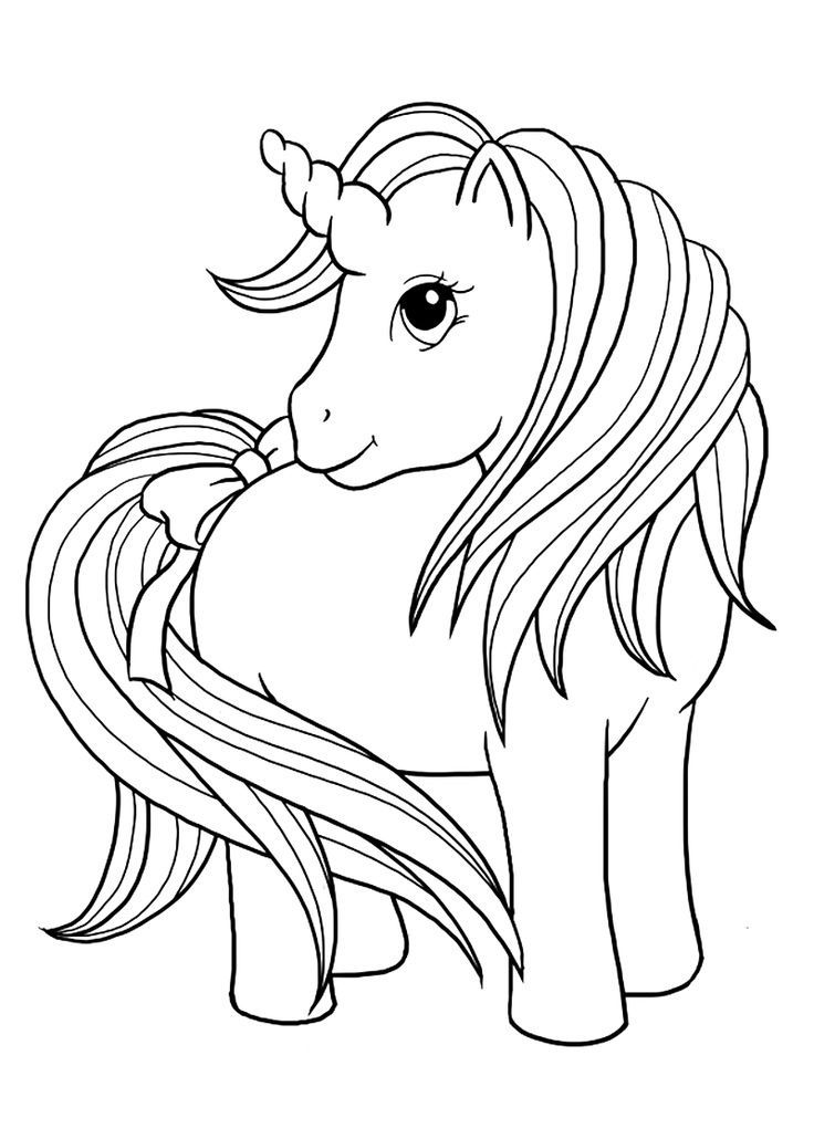 736x1030 Top Free Printable Unicorn Coloring Pages Online Coloring - Unicorn Drawing Pages