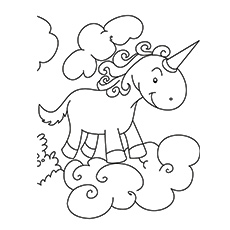 230x230 Top Free Printable Unicorn Coloring Pages Online - Unicorn Drawing Pages