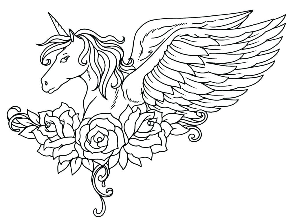 995x768 Unicorn Drawings To Color How To Draw Coloring Pages Coloring - Unicorn Drawing Pages