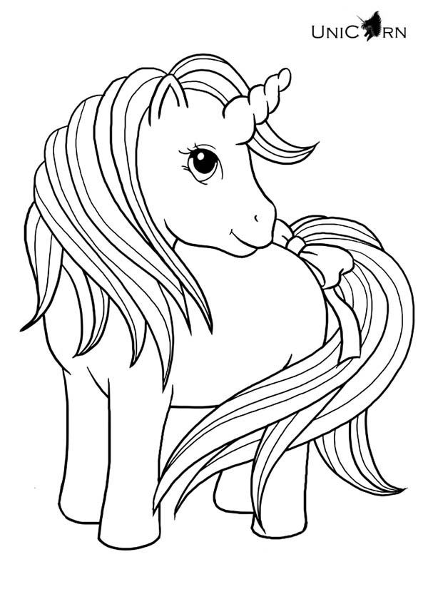 600x840 Unicorn Coloring Pages To Download And Print For Free - Unicorn Drawing Pages