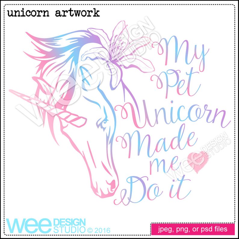 794x794 Unicorn Drawing Clipart Png Epsai Personal Or Etsy - Unicorn Drawing Pictures