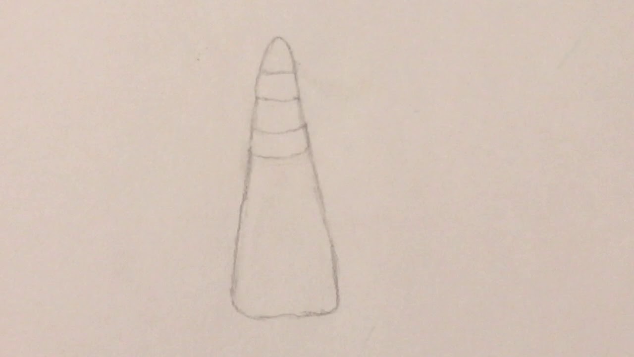 1280x720 How To Draw A Unicorn - Unicorn Horn Drawing