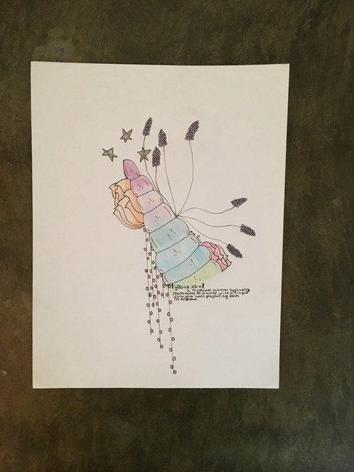 498x664 unicorn horn drawing - Unicorn Horn Drawing