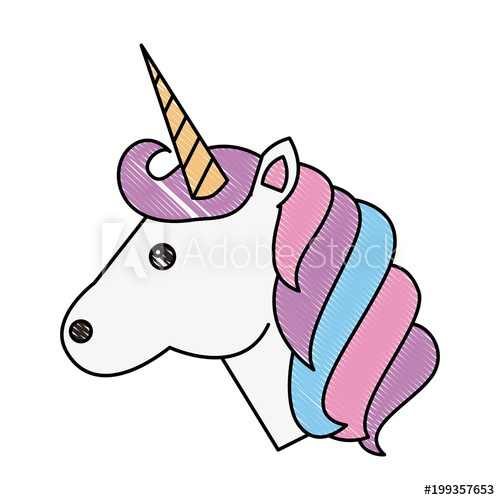 Unicorn Horn Drawing at PaintingValley.com | Explore collection of ...