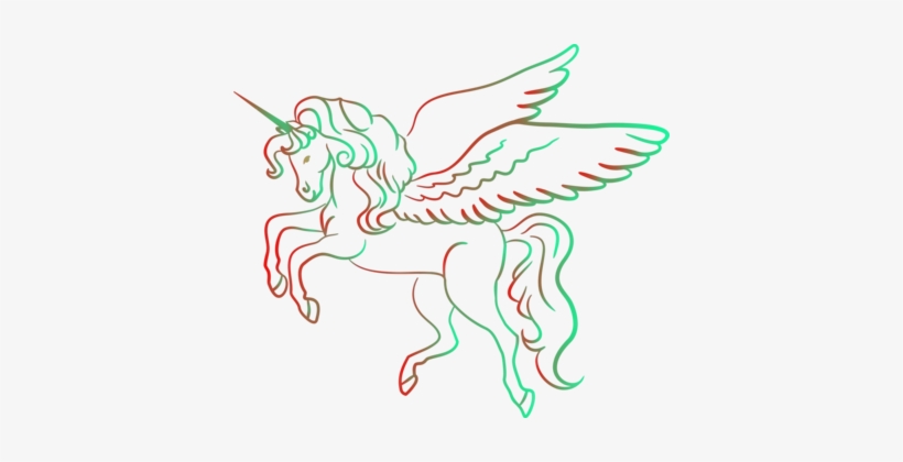820x420 Png Black And White Stock Drawing Unicorn Line Art - Unicorn Line Drawing