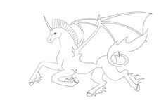 236x143 Fresh Unicorn With Wings Drawing - Unicorn With Wings Drawing