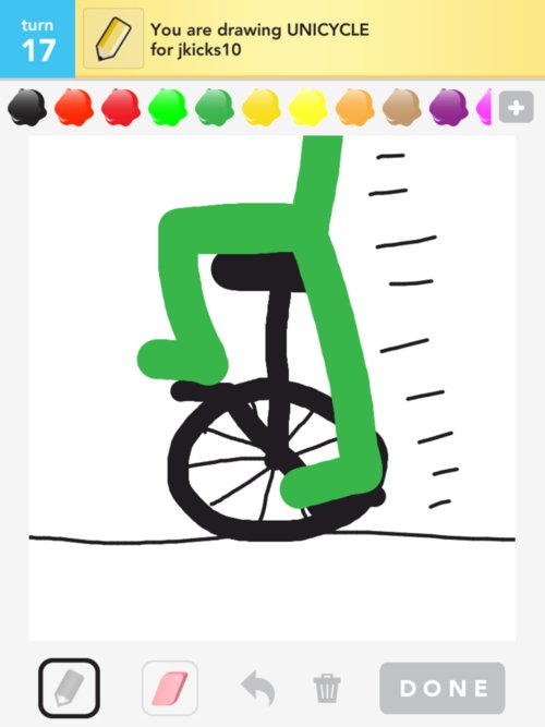 500x667 Unicycle Drawings - Unicycle Drawing