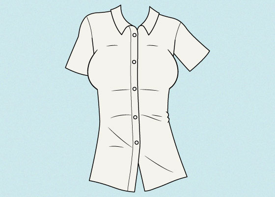 560x400 How To Draw Anime Clothes - Uniform Drawing