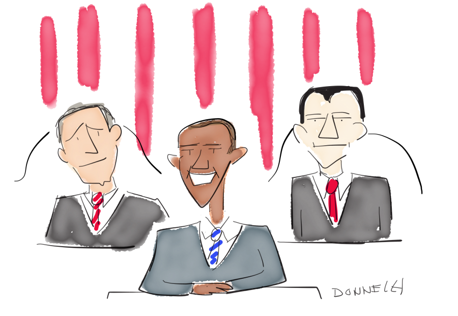 900x620 live drawing obama's last state of the union, liza donnelly - Union Drawing