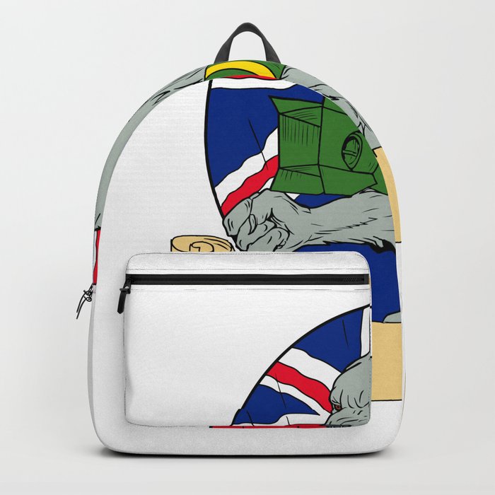 700x700 grey wolf holding bomb union jack drawing backpack - Union Jack Drawing