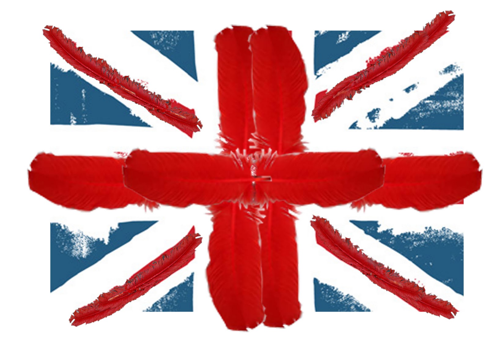 1600x1131 belle mode  all about feathers - Union Jack Drawing