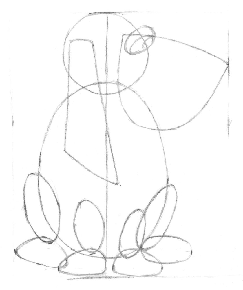 839x1000 outline drawing lessons from unit of the complete drawing - Unit Drawing