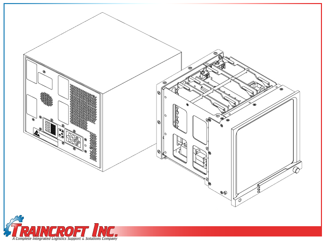 640x480 Traincroft, Inc Technical Drawing - Unit Drawing