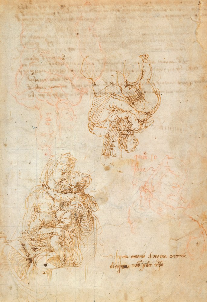 685x998 take drawing lessons from michelangelo buonarroti - United Drawing