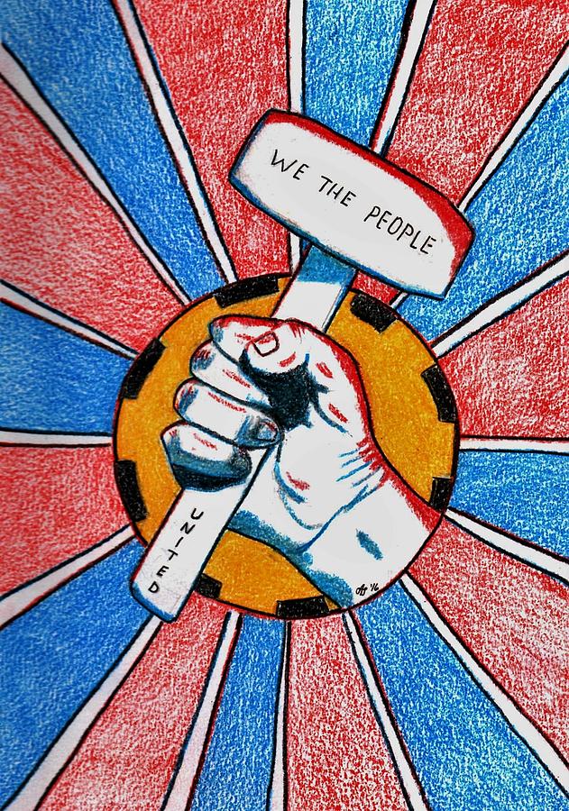 631x900 we the people united drawing - United Drawing
