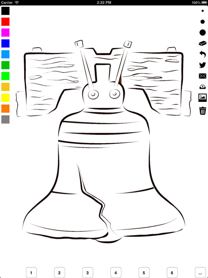 720x960 Independence Day Coloring Book For Children Learn To Draw - United States Drawing