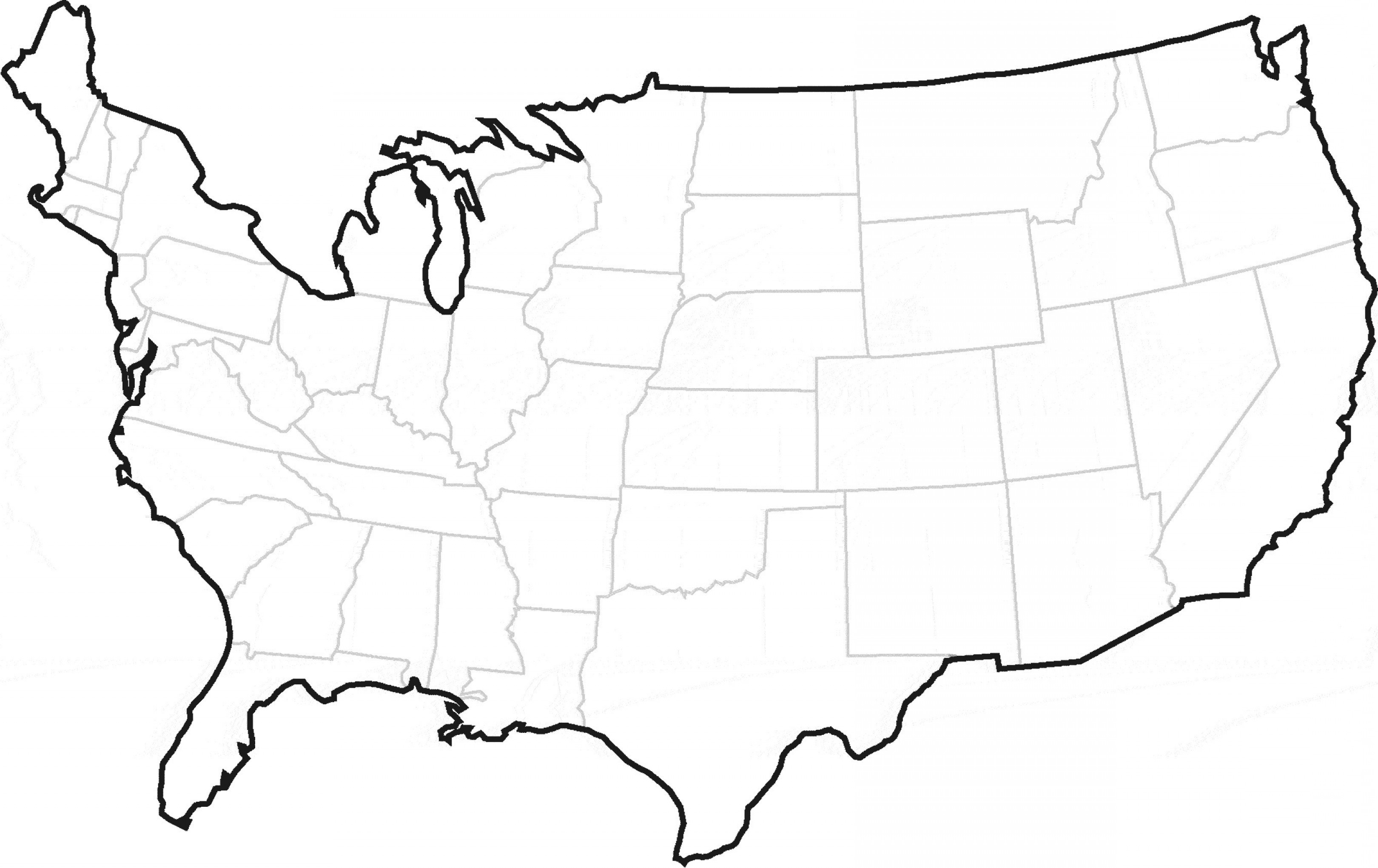 United States Map Line Drawing - Us Map Line Drawing At Paintingvalley ...