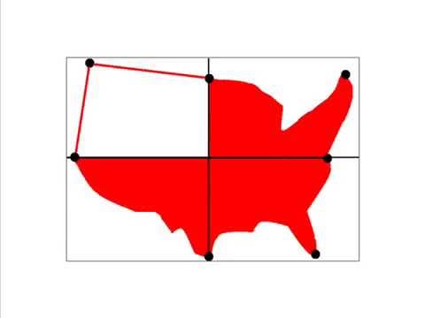 480x360 how to draw a map of the united states of america - United States Outline Drawing