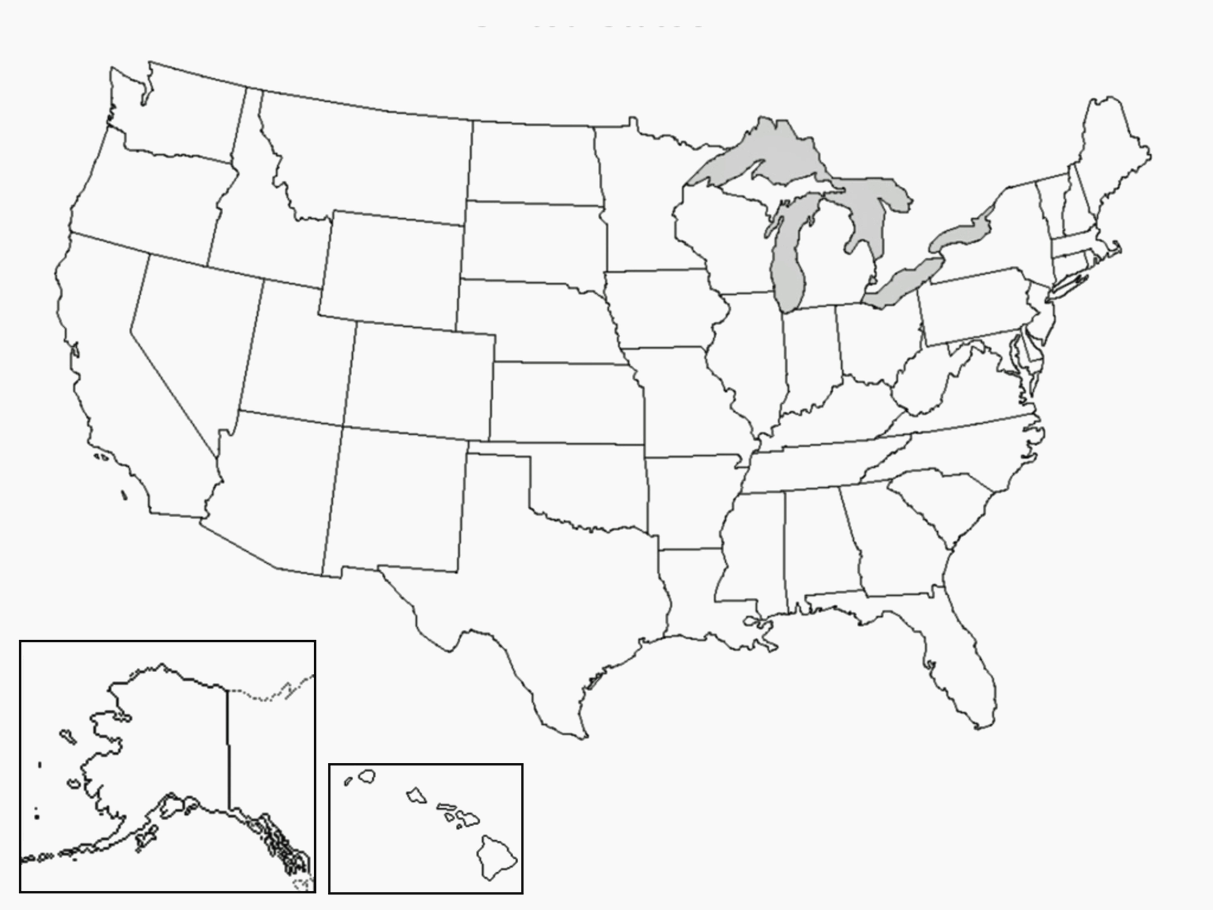 United States Outline Drawing at Explore