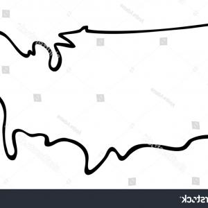 300x300 Vector Graphics Us Map Blank Photos Of Outline Drawing Of United - United States Outline Drawing