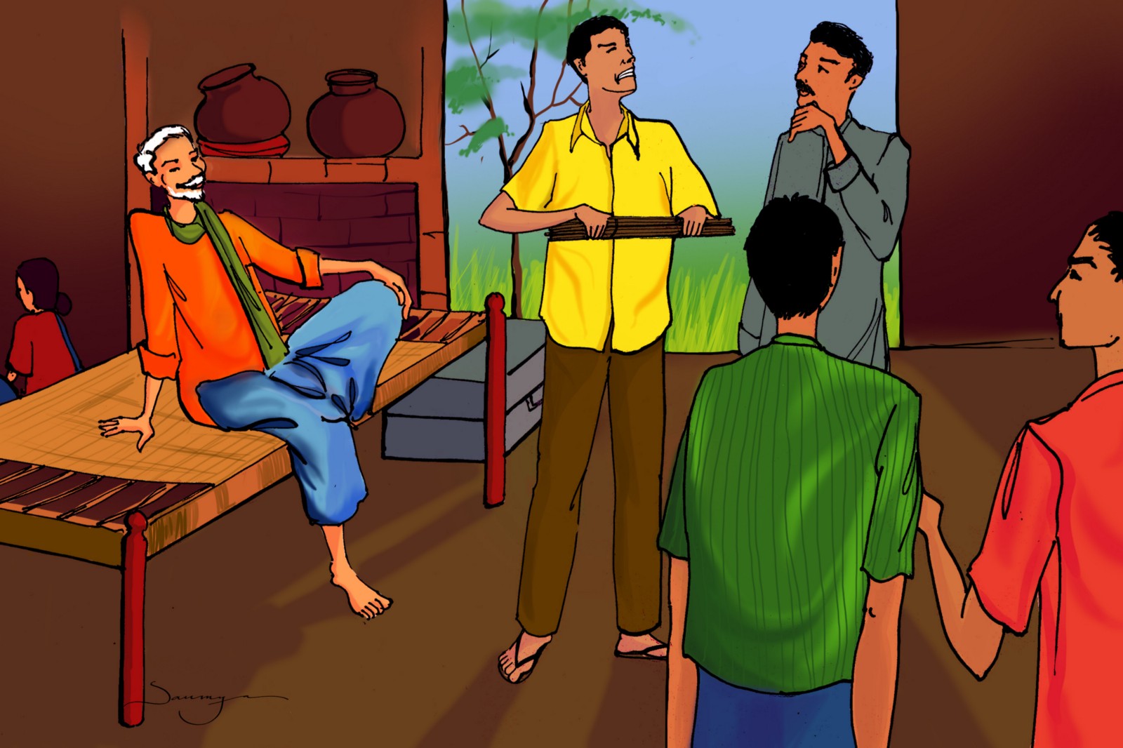 1600x1066 Unity Is Strength Katha Kids - Unity Is Strength Drawing