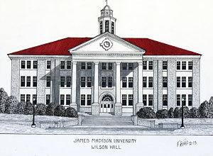 300x220 James Madison University Drawing - University Drawing