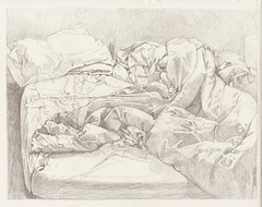 240x190 the world's best photos of drapery and fromobservation - Unmade Bed Drawing