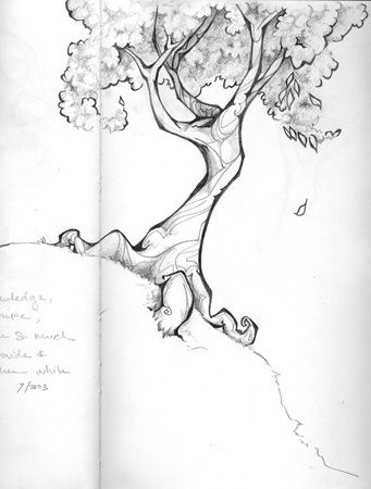 341x450 This Is Very Different, More Of An Unrealistic Tree Tutorials - Unrealistic Drawings